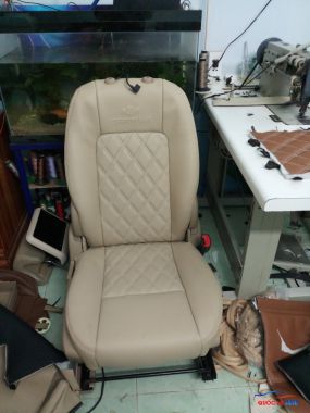 Bọc ghế da xe Chevrolet captiva 2007 bọc áo thế da nhân tạo nhập khẩu từ Thái Lan 