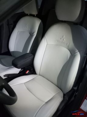 Bọc nệm ghế da xe Mitsubishi Mirage Bọc ghế da nhân tạo xuất xứ từ Thái Lan