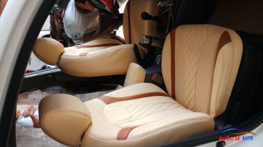 Bọc nệm ghế da Xe Avante | nệm da Thái Lan
