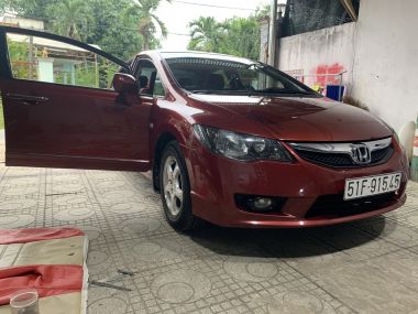 Xe Civic 2007 bọc da nhân tạo Thái Lan 