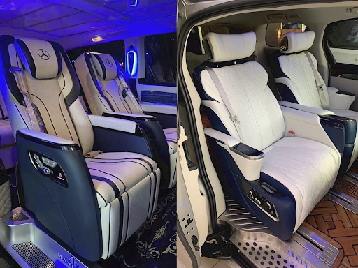 Độ ghế Limousine tạo nên sự khác biệt rất rõ ràng