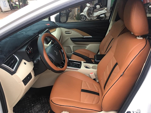 mẫu ghế da xe Xpander m&agrave;u da b&ograve;