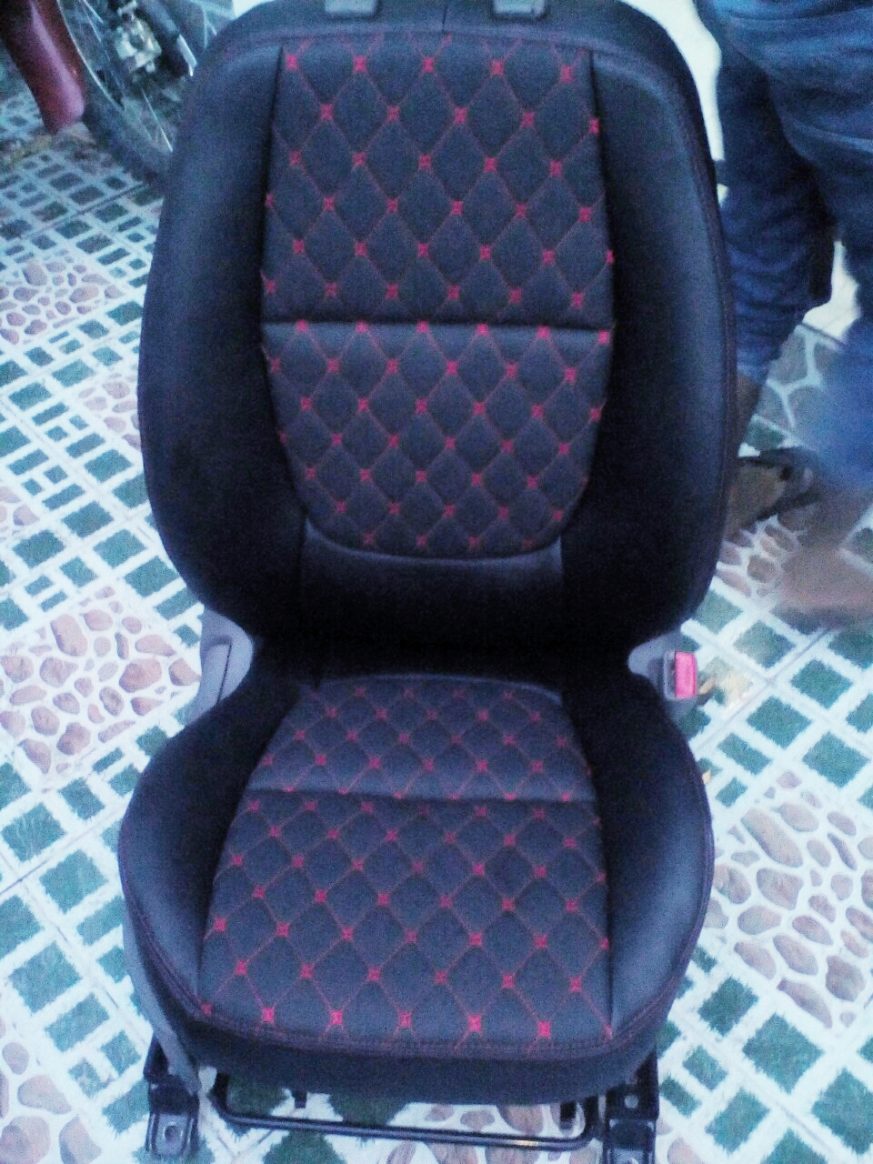 Bọc nệm da cao cấp xe Kia morning 2012