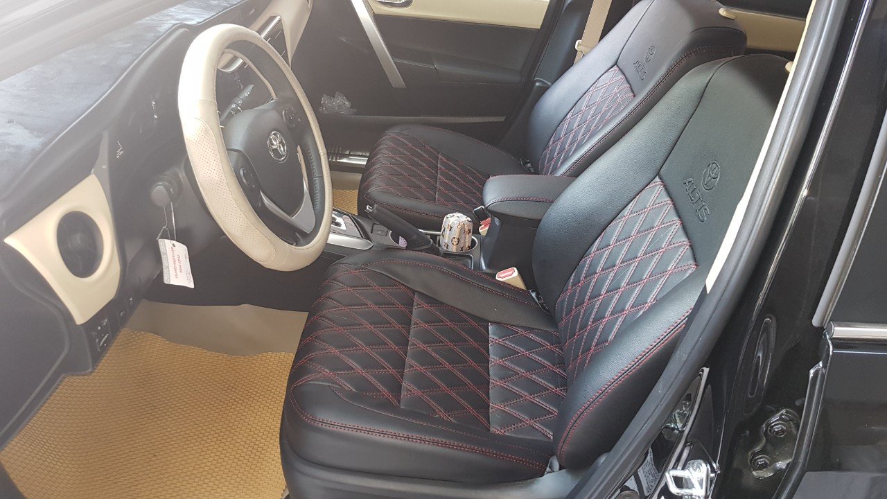 Bọc nệm ghế da xe Toyota Altis 2016
