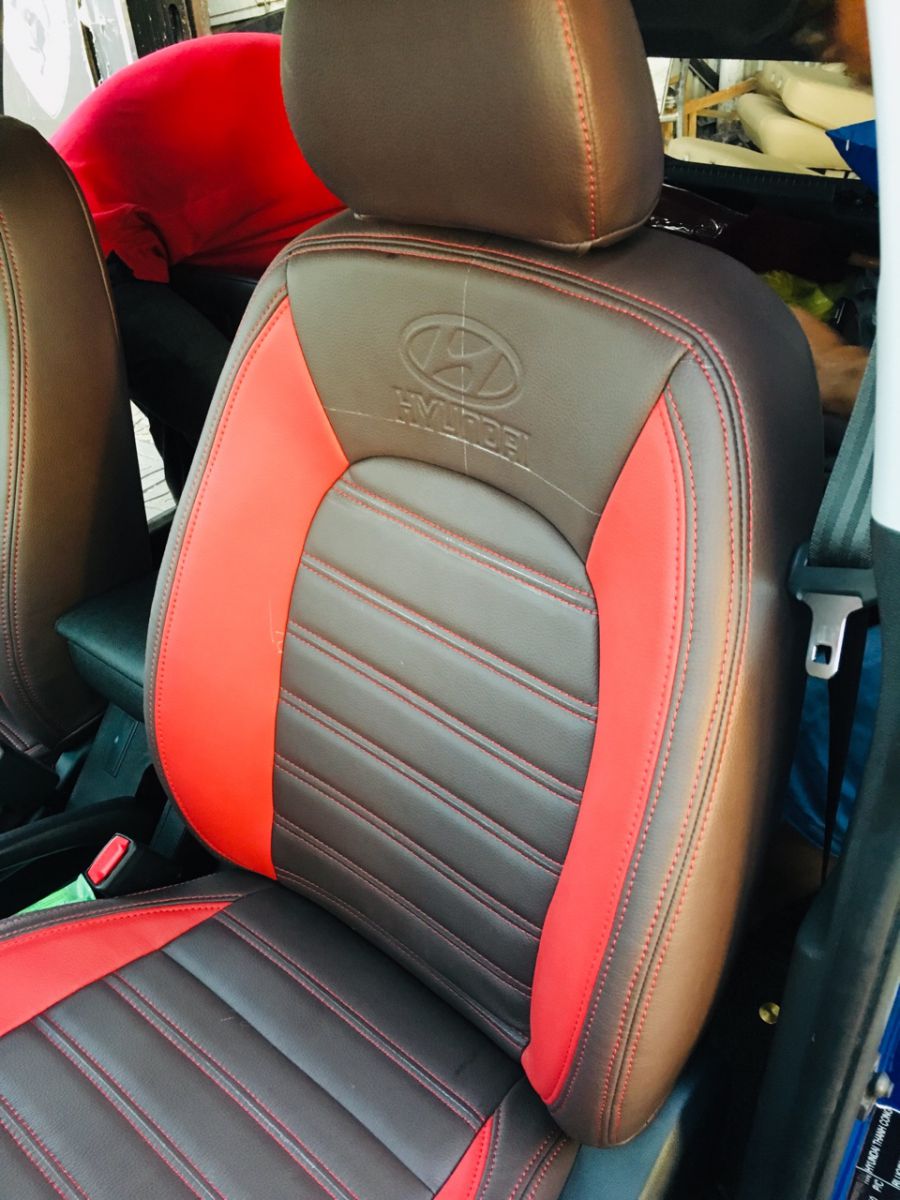 Mẫu bọc ghế da ô tô đẹp chjo dòng xe i10